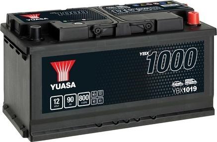 Yuasa YBX1019 - Стартов акумулатор vvparts.bg