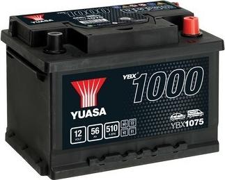 Yuasa YBX1075 - Стартов акумулатор vvparts.bg