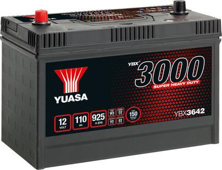 Yuasa YBX3642 - Стартов акумулатор vvparts.bg