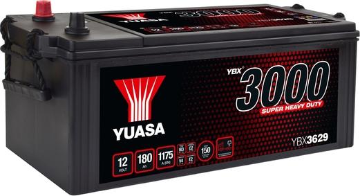 Yuasa YBX3629 - Стартов акумулатор vvparts.bg