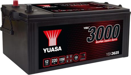 Yuasa YBX3625 - Стартов акумулатор vvparts.bg