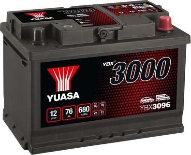 Yuasa YBX3096 - Стартов акумулатор vvparts.bg
