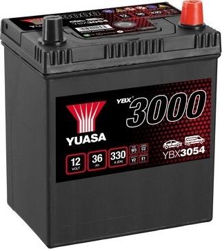 Yuasa YBX3054 - Стартов акумулатор vvparts.bg