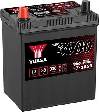 Yuasa YBX3055 - Стартов акумулатор vvparts.bg