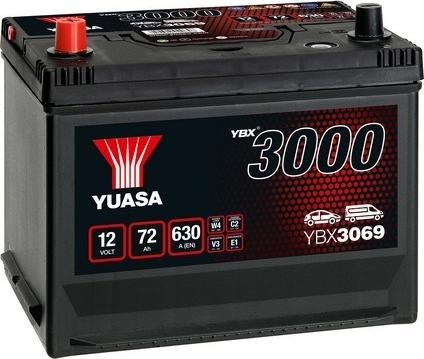 Yuasa YBX3069 - Стартов акумулатор vvparts.bg
