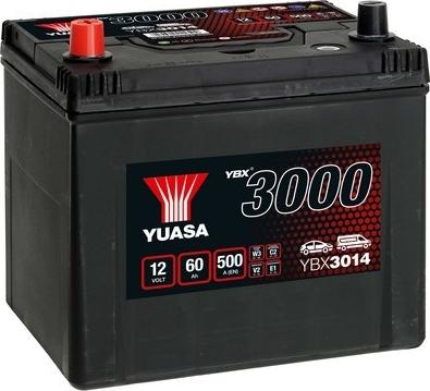 Yuasa YBX3014 - Стартов акумулатор vvparts.bg