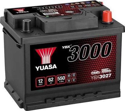 Yuasa YBX3027 - Стартов акумулатор vvparts.bg
