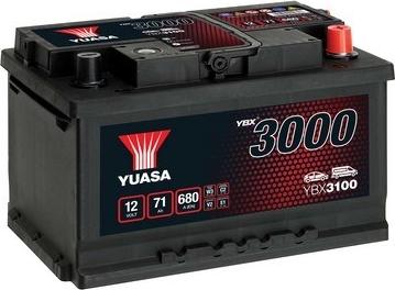 Yuasa YBX3100 - Стартов акумулатор vvparts.bg