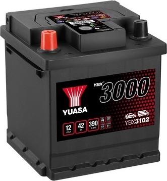 Yuasa YBX3102 - Стартов акумулатор vvparts.bg