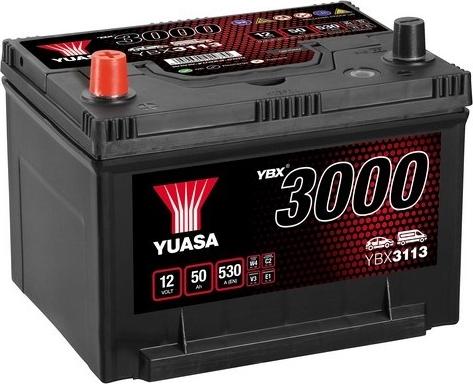 Yuasa YBX3113 - Стартов акумулатор vvparts.bg