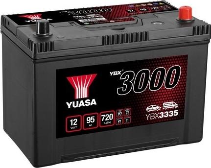 Yuasa YBX3335 - Стартов акумулатор vvparts.bg