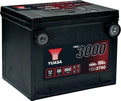 Yuasa YBX3750 - Стартов акумулатор vvparts.bg