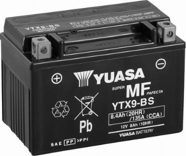 Yuasa YTX9-BS(CP) - Стартов акумулатор vvparts.bg