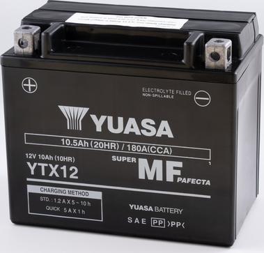 Yuasa YTX12 - Стартов акумулатор vvparts.bg