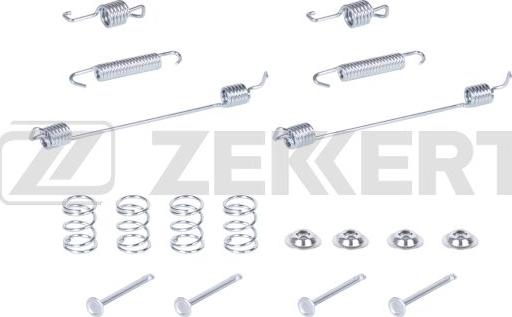 Zekkert BR-1509 - Комплект принадлежности, дискови накладки vvparts.bg