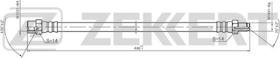 Zekkert BS-9017 - Спирачен маркуч vvparts.bg