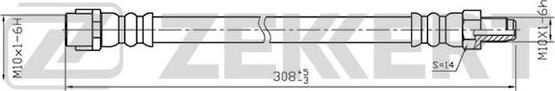 Zekkert BS-9037 - Спирачен маркуч vvparts.bg