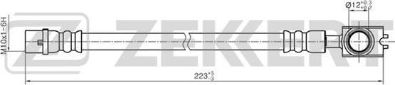 Zekkert BS-9243 - Спирачен маркуч vvparts.bg