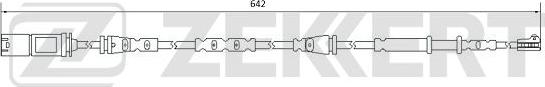 Zekkert BS-8076 - Предупредителен контактен сензор, износване на накладките vvparts.bg