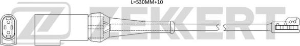 Zekkert BS-8132 - Предупредителен контактен сензор, износване на накладките vvparts.bg