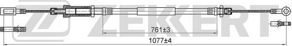 Zekkert BZ-1033 - Жило, ръчна спирачка vvparts.bg