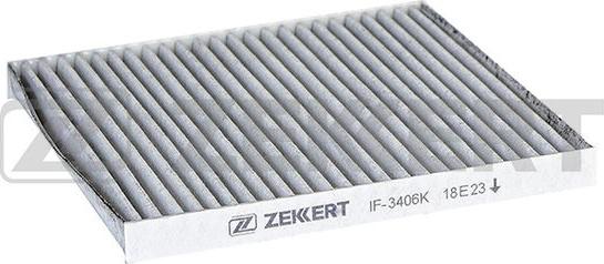 Zekkert IF-3406K - Филтър купе (поленов филтър) vvparts.bg