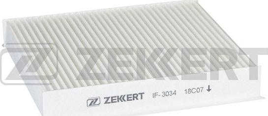 Zekkert IF-3034 - Филтър купе (поленов филтър) vvparts.bg