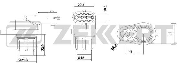 Zekkert SE-4012 - Импулсен датчик, колянов вал vvparts.bg