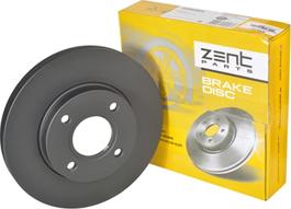 ZENTPARTS Z06254 - Спирачен диск vvparts.bg