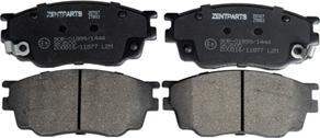 ZENTPARTS Z07417 - Комплект спирачно феродо, дискови спирачки vvparts.bg