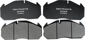 ZENTPARTS Z07219 - Комплект спирачно феродо, дискови спирачки vvparts.bg