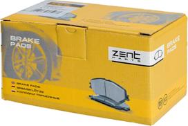 ZENTPARTS Z07308 - Комплект спирачно феродо, дискови спирачки vvparts.bg