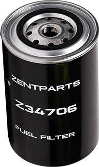 ZENTPARTS Z34706 - Горивен филтър vvparts.bg