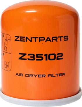 ZENTPARTS Z35102 - Пълнител-изсушител на въздуха, пневматична система vvparts.bg