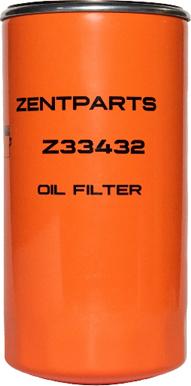 ZENTPARTS Z33432 - Маслен филтър vvparts.bg