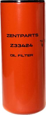 ZENTPARTS Z33424 - Маслен филтър vvparts.bg