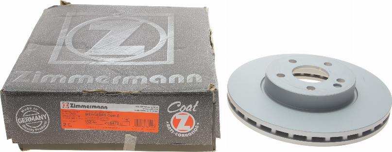 Zimmermann 400.6472.20 - Спирачен диск vvparts.bg