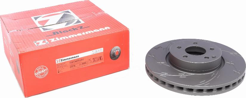 Zimmermann 400.3654.53 - Спирачен диск vvparts.bg