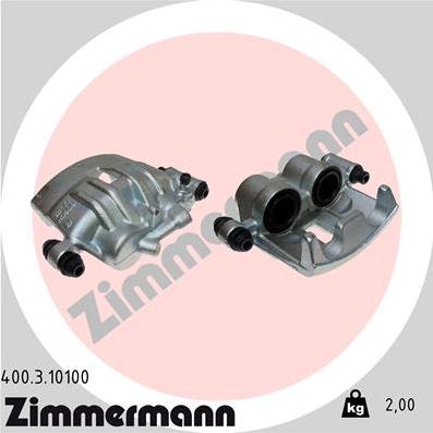 Zimmermann 400.3.10100 - Спирачен апарат vvparts.bg