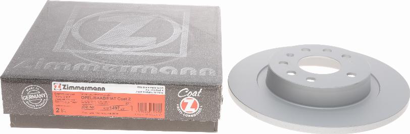 Zimmermann 430.1497.20 - Спирачен диск vvparts.bg