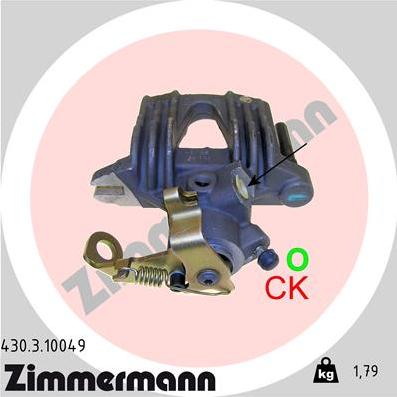 Zimmermann 430.3.10049 - Спирачен апарат vvparts.bg