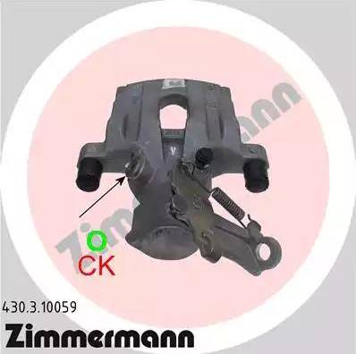 Zimmermann 430.3.10059 - Спирачен апарат vvparts.bg