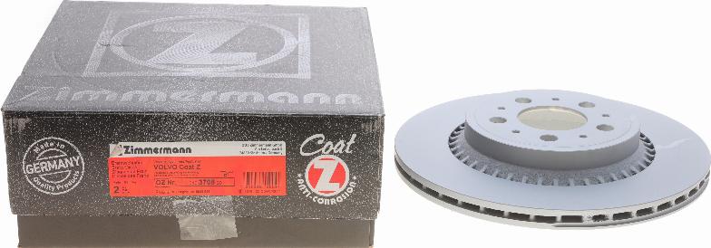 Zimmermann 610.3708.20 - Спирачен диск vvparts.bg