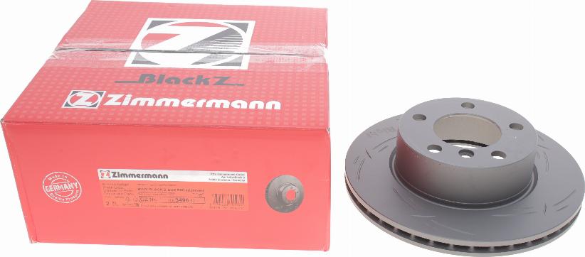 Zimmermann 150.3496.53 - Спирачен диск vvparts.bg