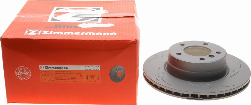 Zimmermann 150.3402.53 - Спирачен диск vvparts.bg