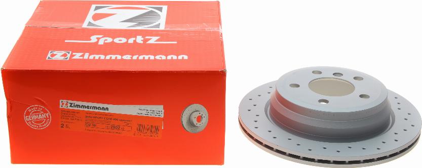 Zimmermann 150.2902.52 - Спирачен диск vvparts.bg