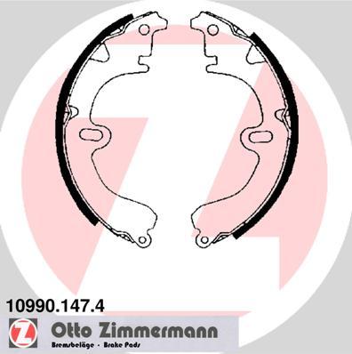 Zimmermann 10990.147.4 - Комплект спирачна челюст vvparts.bg