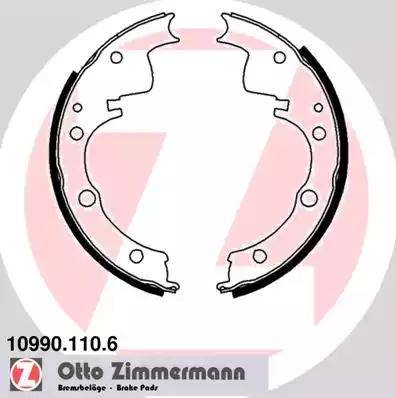 Zimmermann 10990.110.6 - Комплект спирачна челюст vvparts.bg