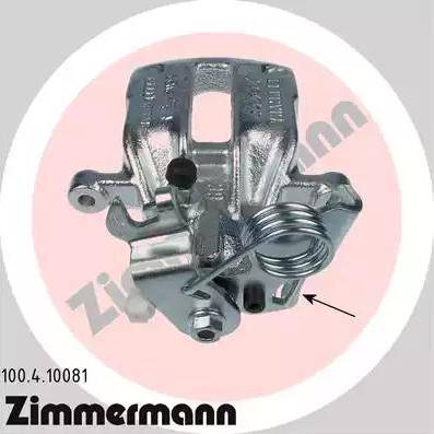 Zimmermann 100.4.10081 - Спирачен апарат vvparts.bg