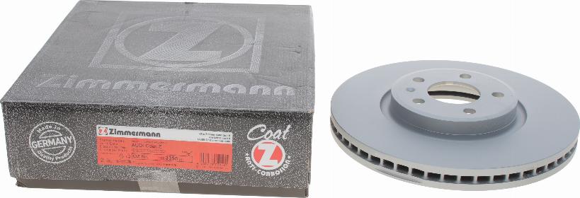 Zimmermann 100.3355.20 - Спирачен диск vvparts.bg